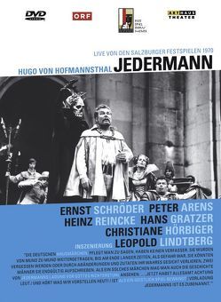 Jedermann – Das Spiel vom Sterben des reichen Mannes von Hofmannsthal,  Hugo von, Hörbiger,  Christiane, Lindtberg,  Leopold, Reinicke,  Heinz, Schroeder,  Ernst