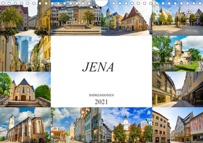 Jena Impressionen (Wandkalender 2021 DIN A4 quer) von Meutzner,  Dirk