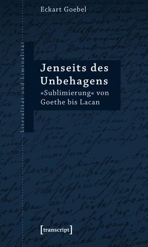 Jenseits des Unbehagens von Goebel,  Eckart