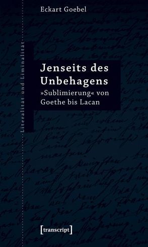 Jenseits des Unbehagens von Goebel,  Eckart