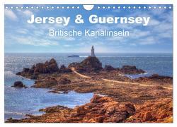 Jersey & Guernsey – britische Kanalinseln (Wandkalender 2024 DIN A4 quer), CALVENDO Monatskalender von Kruse,  Joana