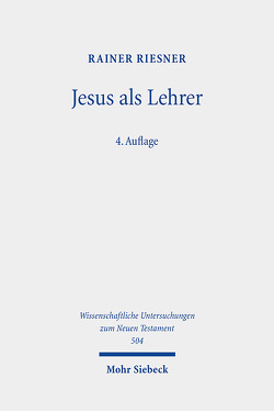 Jesus als Lehrer von Riesner,  Rainer