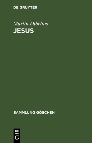 Jesus von Dibelius,  Martin