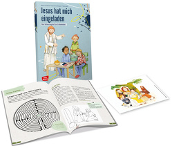 Jesus hat mich eingeladen. Der Vorbereitungskurs auf Erstbeichte und Erstkommunion von Friedrich SDB,  Alfons, Hirschberger,  Anja, Lefin,  Petra