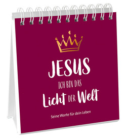 Jesus – Ich bin das Licht der Welt – Aufstellbuch von Countryman,  Jack, Wiemer,  Elke