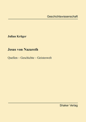 Jesus von Nazareth von Krüger,  Julian