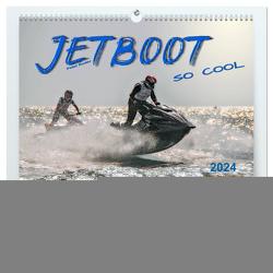 Jetboot – so cool (hochwertiger Premium Wandkalender 2024 DIN A2 quer), Kunstdruck in Hochglanz von Roder,  Peter