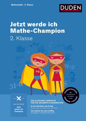 Jetzt werde ich Mathe-Champion 2. Klasse von Müller-Wolfangel,  Ute, Reckers,  Sandra, Scholz,  Barbara, Schreiber,  Beate