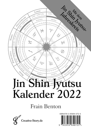 Jin Shin Jyutsu Kalender 2022 von Benton,  Frain