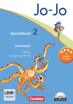 Jo-Jo Sprachbuch – Allgemeine Ausgabe 2011 – 2. Schuljahr von Brunold,  Frido, Meeh,  Sandra, Naumann-Harms,  Henriette, Stanzel,  Rita