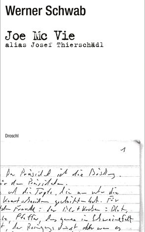 Joe Mc Vie alias Josef Thierschädl von Schwab,  Werner