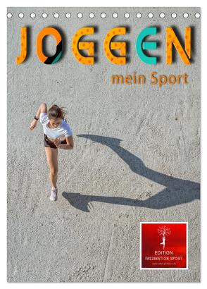 Joggen – mein Sport (Tischkalender 2024 DIN A5 hoch), CALVENDO Monatskalender von Roder,  Peter