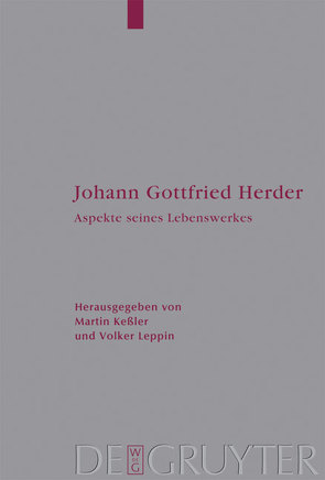 Johann Gottfried Herder von Keßler,  Martin, Leppin,  Volker