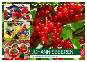 Johannisbeeren. Die heimischen Superfrüchtchen (Tischkalender 2024 DIN A5 quer), CALVENDO Monatskalender von Hurley,  Rose