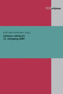 Johnson-Jahrbuch Bd. 12 / 2005 von Hofmann,  Michael