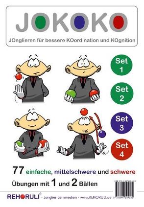 JOKOKO-DIN A5-Karten – SET 1+2+3+4 (DIN A5 Karten) von Clifford,  Marvin, Ehlers,  Stephan