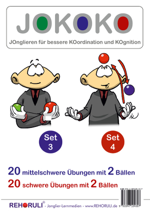 JOKOKO-DIN A5-Karten – SET 3 + Set 4 (DIN A5 Karten) von Clifford,  Marvin, Ehlers,  Stephan