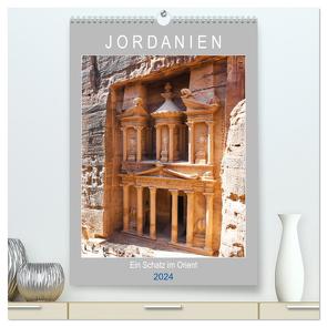 Jordanien ein Schatz im Orient (hochwertiger Premium Wandkalender 2024 DIN A2 hoch), Kunstdruck in Hochglanz von Styppa,  Robert