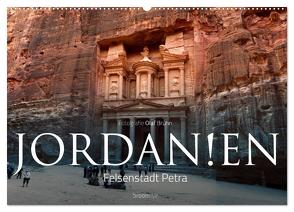 Jordanien – Felsenstadt Petra (Wandkalender 2024 DIN A2 quer), CALVENDO Monatskalender von Bruhn,  Olaf