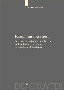 Joseph und Aseneth von Fink,  Uta Barbara