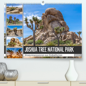 JOSHUA TREE NATIONAL PARK Wüstenimpressionen aus Südkalifornien (Premium, hochwertiger DIN A2 Wandkalender 2023, Kunstdruck in Hochglanz) von Viola,  Melanie