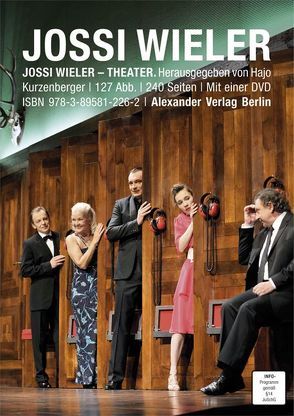 JOSSI WIELER – THEATER von Kurzenberger,  Hajo, Wieler,  Jossi