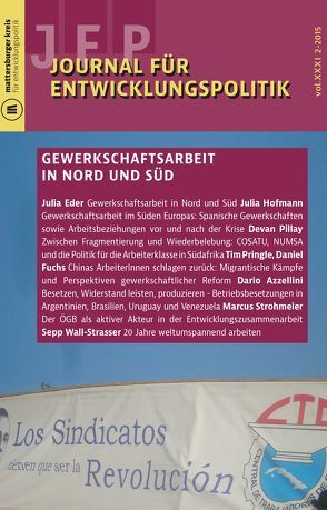 Journal für Entwicklungspolitik 2/2015 von Eder,  Julia