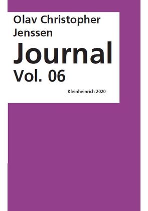 Journal Vol. 06 von Jenssen,  Olav Christopher