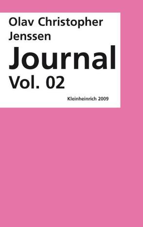 Journal Volume 02 von Jenssen,  Olav Ch