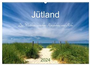 Jütland. Die Westküste zwischen Ringkøbing und Ribe (Wandkalender 2024 DIN A2 quer), CALVENDO Monatskalender von Kolfenbach,  Klaus