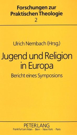 Jugend und Religion in Europa von Nembach,  Ulrich