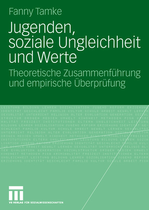 Jugenden, soziale Ungleichheit und Werte von Tamke,  Fanny