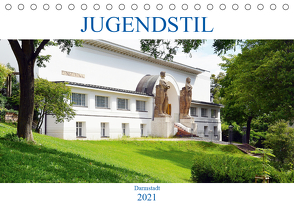 Jugendstil – Darmstadt (Tischkalender 2021 DIN A5 quer) von Gerstner,  Wolfgang