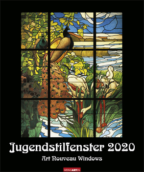 Jugendstilfenster Kalender 2020 von Weingarten