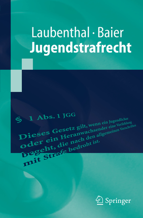 Jugendstrafrecht von Baier,  Helmut, Laubenthal,  Klaus