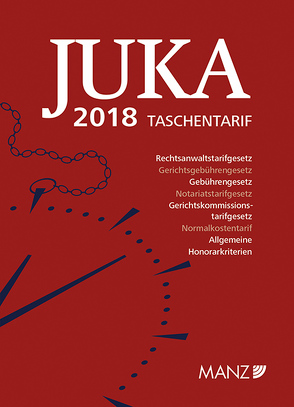 JuKa Taschentarif 2018 +Erratum