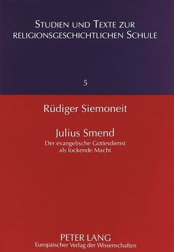 Julius Smend von Siemoneit,  Rüdiger