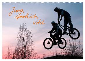 Jung, sportlich, vital (Wandkalender 2024 DIN A2 quer), CALVENDO Monatskalender von Kuttig,  Siegfried