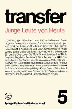 Junge Leute von Heute von Böhret,  Carl, Brewer,  Garry D., Brunner,  Ronald D., Ehrenberg,  Herbert, Liepelt,  Klaus, Struve,  Günter