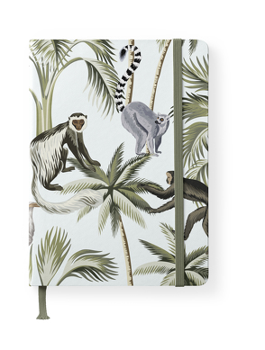 Jungle 16×22 cm – GreenLine Journal – 176 Seiten, Punktraster und blanko – Hardcover – gebunden