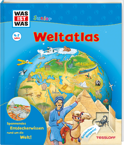 WAS IST WAS Junior Weltatlas für Kinder von Braun,  Christina, Herrmann,  Dr. Heike, Jeremies,  Christian, Jeremies,  Fabian, Seidel,  Stefan, Vohwinkel,  Astrid