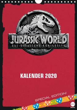 Jurassic World (Wandkalender 2020 DIN A4 hoch) von Digital,  Heye