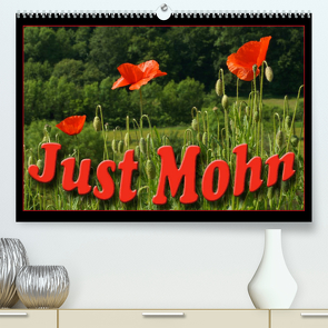 Just Mohn (Premium, hochwertiger DIN A2 Wandkalender 2023, Kunstdruck in Hochglanz) von Flori0