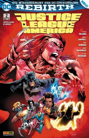 Justice League of America von Heiss,  Christian, MacDonald,  Andy, Orlando,  Steve, Watanabe,  Felipe