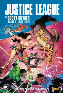 Justice League von Scott Snyder (Deluxe-Edition) von Cheung,  Jim, Fernández,  Javier, Heiss,  Christian, Jimenez,  Jorge, Manapul,  Francis, Porter,  Howard, Redondo,  Bruno, Sampere,  Daniel, Snyder,  Scott, Tynion IV,  James