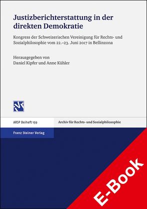 Justizberichterstattung in der direkten Demokratie von Kipfer,  Daniel, Kühler,  Anne