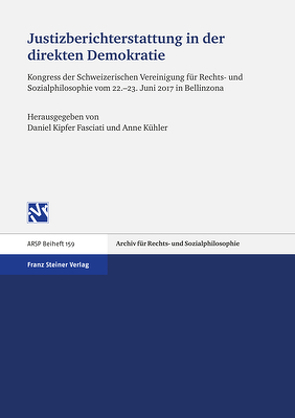 Justizberichterstattung in der direkten Demokratie von Kipfer Fasciati,  Daniel, Kühler,  Anne