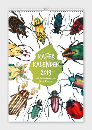 Käferkalender 2019 von Pustelny,  Nicole