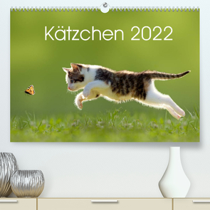 Kätzchen 2022 (Premium, hochwertiger DIN A2 Wandkalender 2022, Kunstdruck in Hochglanz) von LEOBA