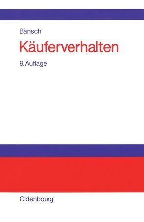 Käuferverhalten von Bänsch,  Axel